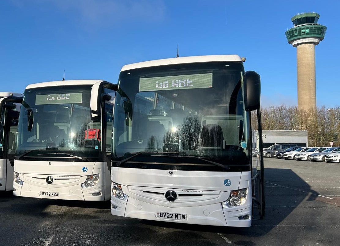 Airport transfer coach