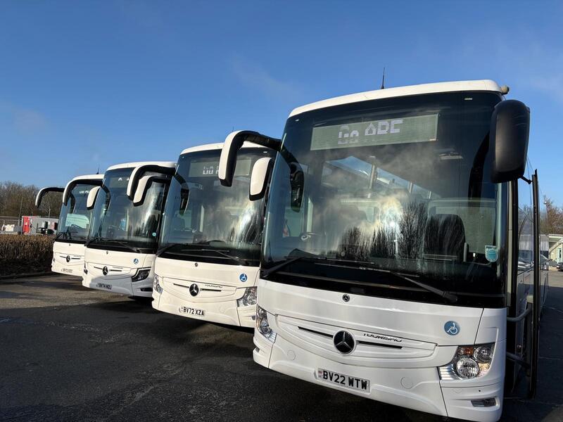 Mercedes Tourismo coach interior